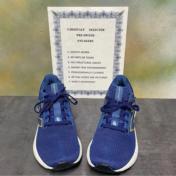 New Balance Fresh Foam X 1440 M1440RB1 Men's Blue Sneakers Size 9D - Image 3