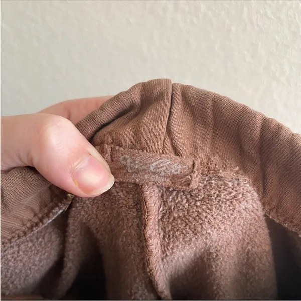 Brandy Melville John Galt Brown Rosa Sweatpants - Image 8