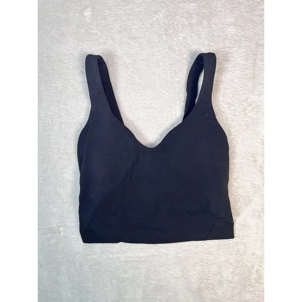 Lululemon Align Tank Top Black Womens Size 2 Running Yoga Pilates Workout Gym - Image 3