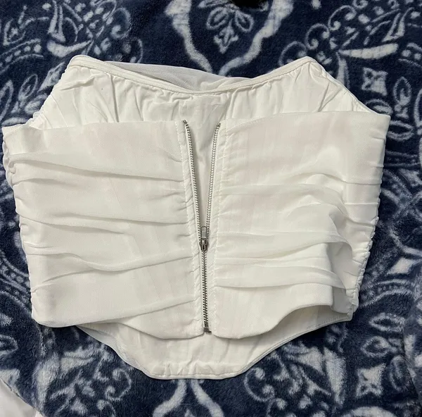 White Corset Top - Image 2