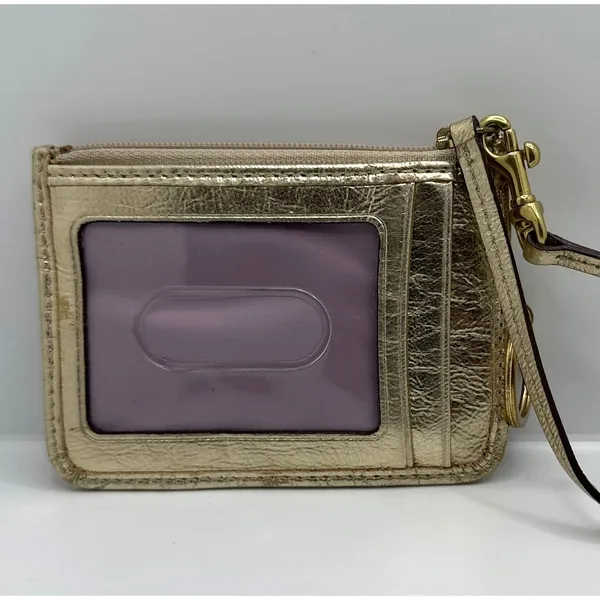 COACH Signature Canvas Coin purse ID holder Card Holder - Image 2