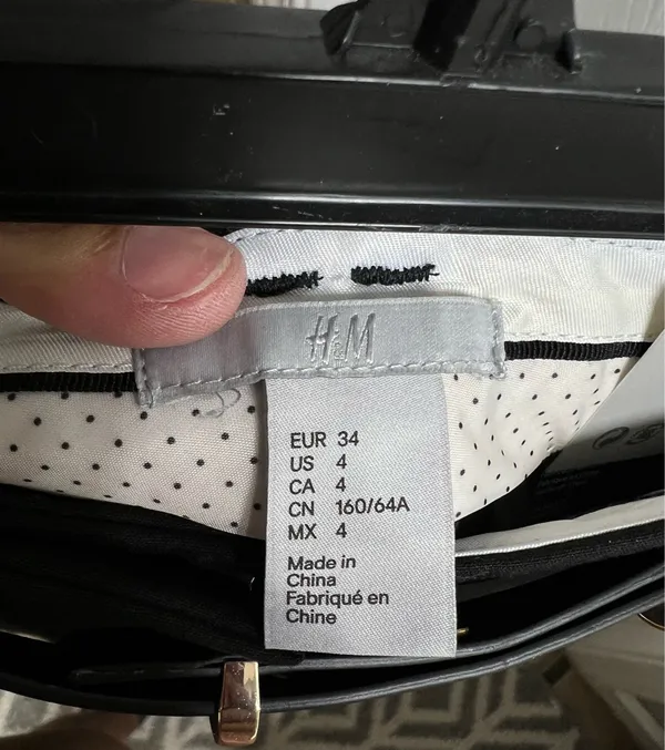 H&M Black Bootcut Women's Pants - Image 3