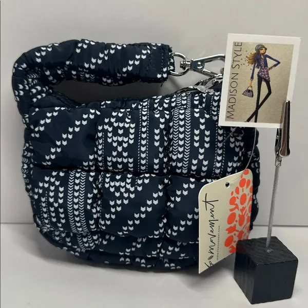 Free People Quilted Micro Pouch #1053 - Image 4