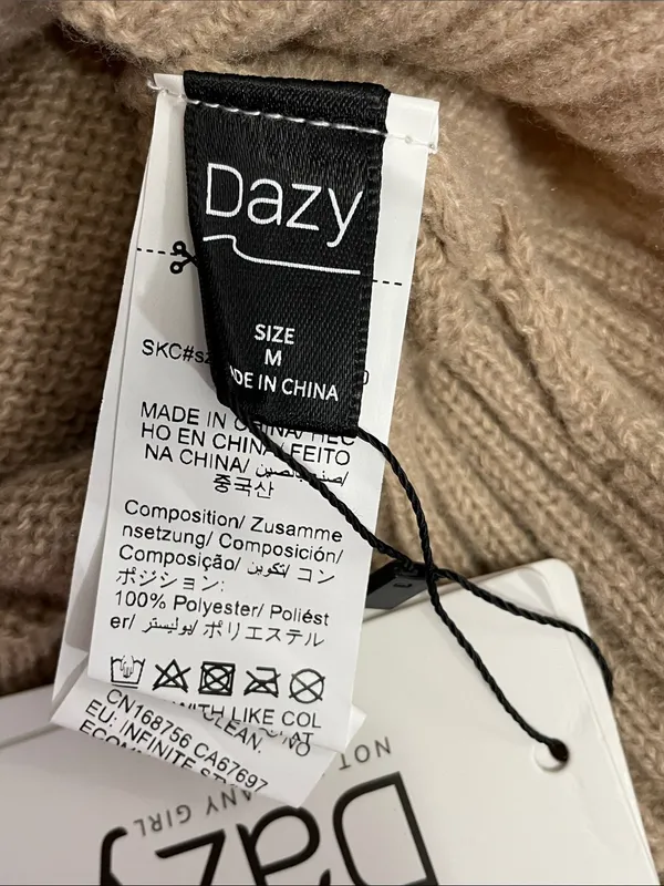 Dazy Classic Crewneck Pullover Sweater - Image 4