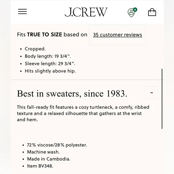 J. Crew Ribbed Turtleneck Stretch Yarn Sweater Red Size Large - Image 10