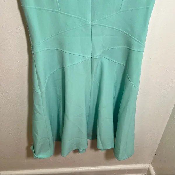 Lauren Ralph Lauren‎ Women's Size 14 Sleeveless Dress Mint Green A-Line Boatneck - Image 8