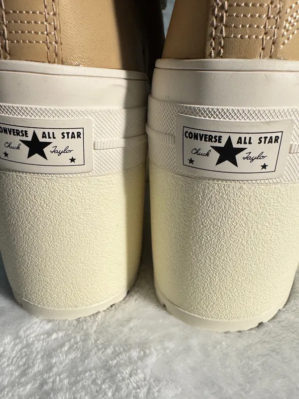 Converse Chuck 70 De Luxe Heel Platform Weatherized Leather NWOB - Image 12