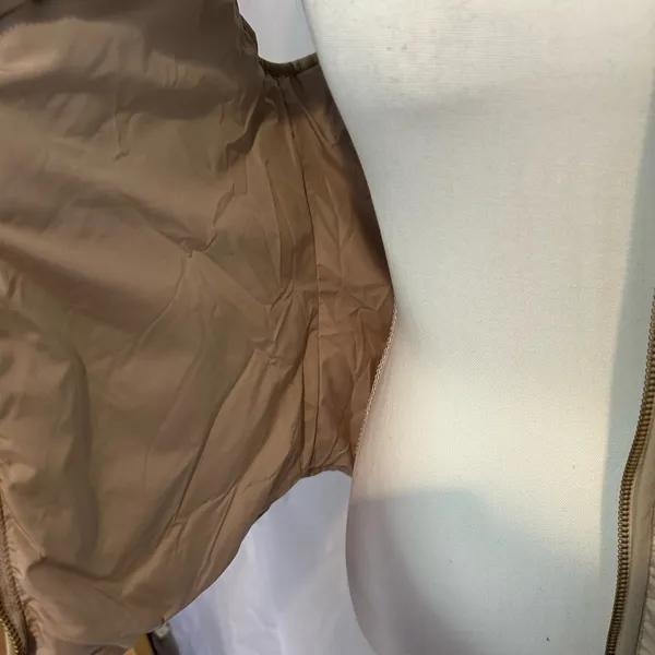J. Crew Beige Quilted Vest - Image 6