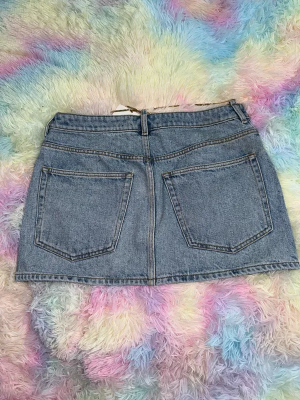 Cute Alexander Wang Denim Skirt - Image 7