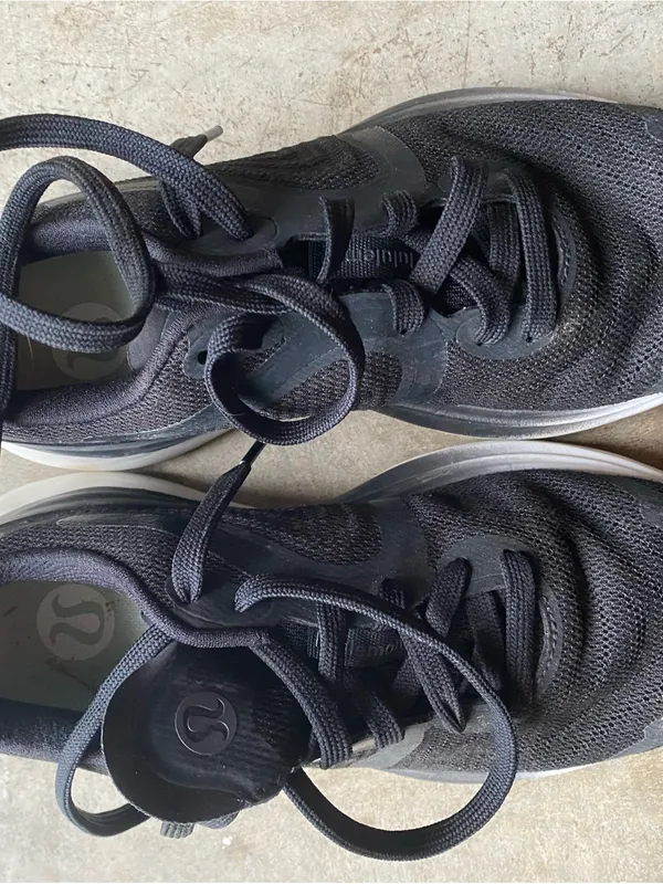 lululemon athletica Black Mesh Athletic Sneakers - Image 2