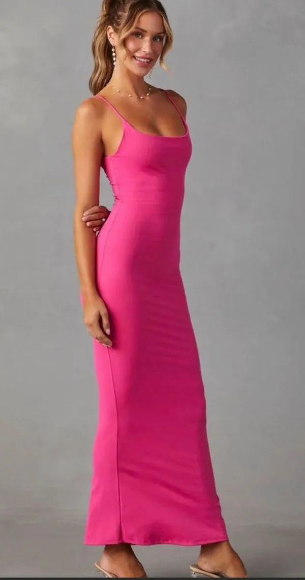 Pink Maxi Dress - Image 2