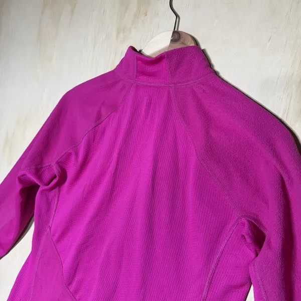 The North Face Women's Medium Pink Full Zip Fleece Jacket Outdoor Hiking - Image 8