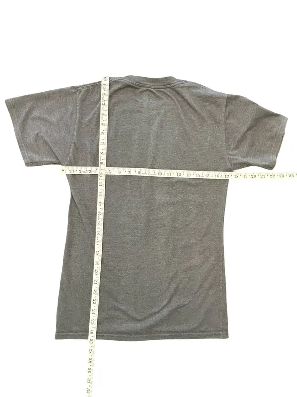 THE HAUNTED MANSION Disney Parks Hanes Gray Glow in the Dark T-shirt VTG Y2K S - Image 9