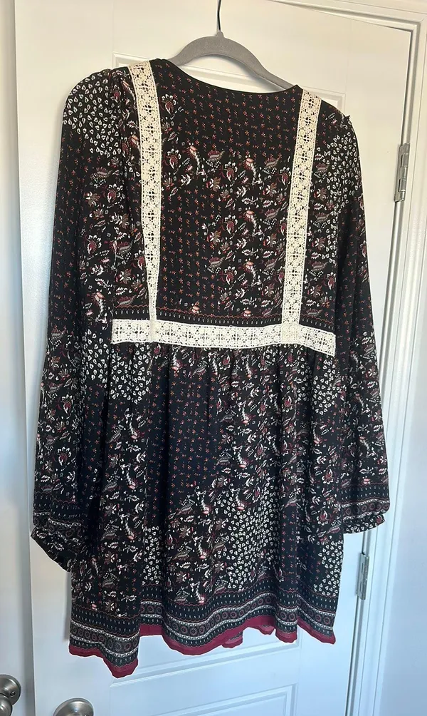 Entro Bohemian Hippie Dress - Image 2