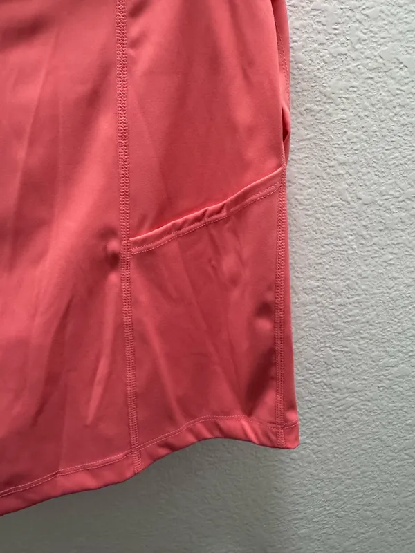 Ododos Women's Athletic Skort Pink Size L Activewear Short with Pockets - Image 3