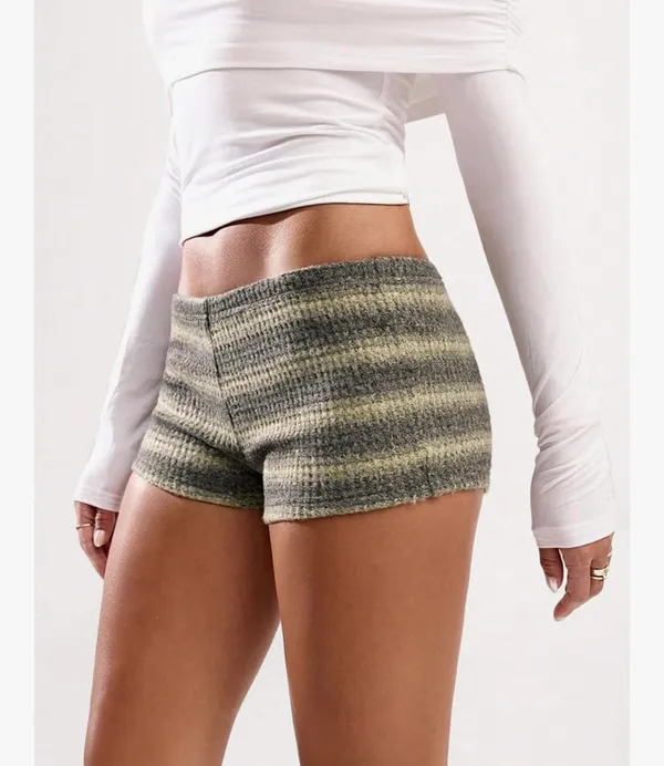Micro Shorts Gray Size 4 - Image 3