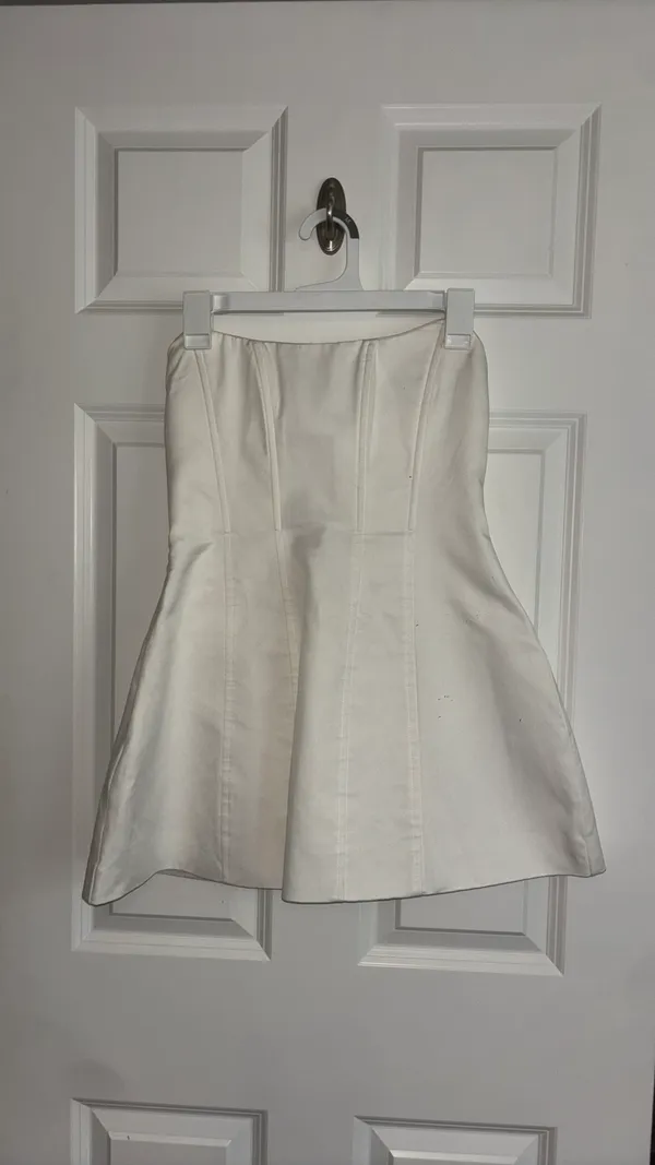 PLT white mini dress - Image 4