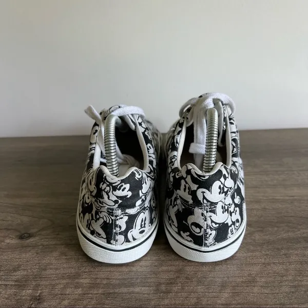 Disney Unisex Mickey Mouse Lace Up Low Sneakers Size 10 or 8.5 #028 - Image 4