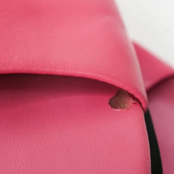 Vintage 90s Bare Traps Rebecca Pink Leather Platform Sandals - Image 9