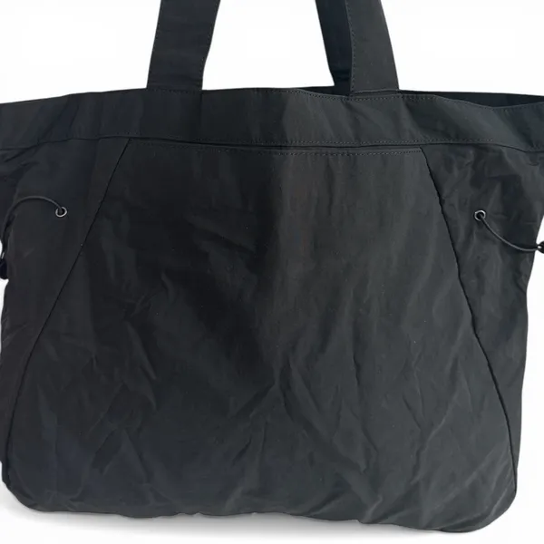 ODODOS 18L Side Cinch Tote Bag Black Lightweight Gym Travel Beach Shopper NWT - Image 2