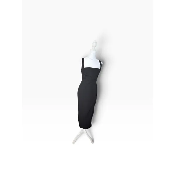 Lulus Women Black Midi Dress Size M - Image 4
