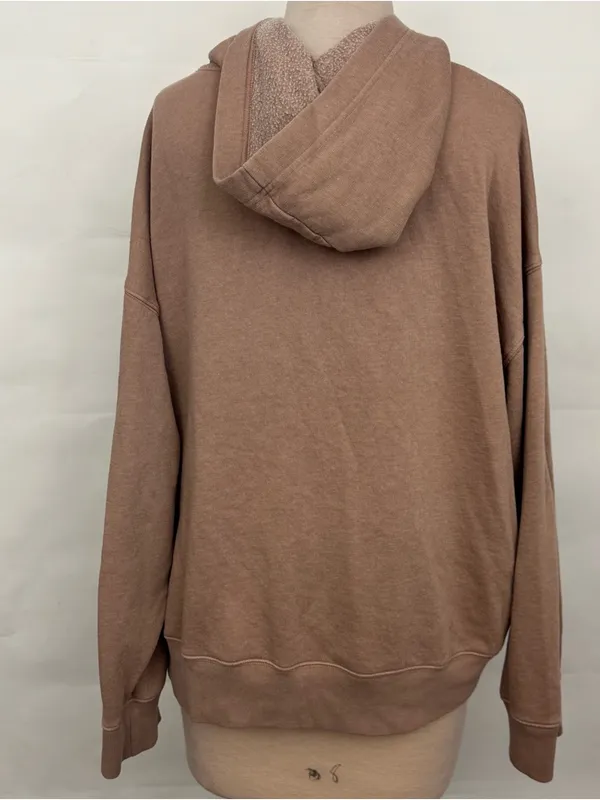 Victoria’s Secret PINK oversized brown hoodie tunic XL - Image 2