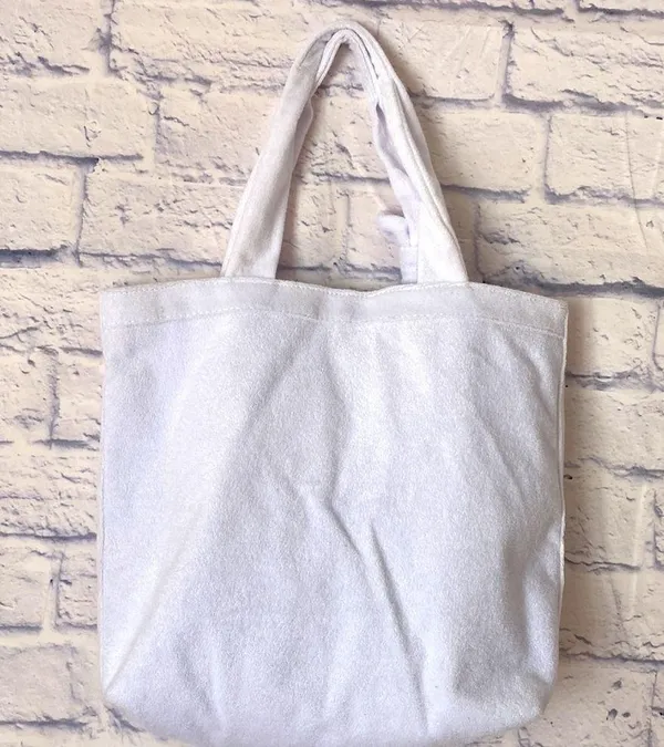 Stoney Clover Lane x Target white terry tote bag - Image 3