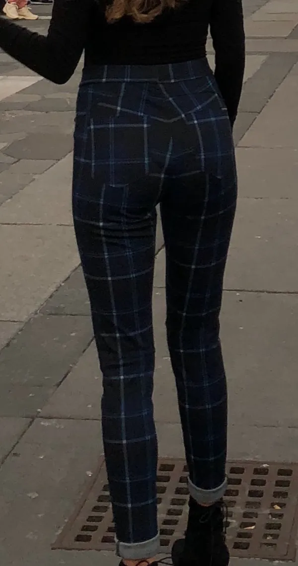 Sanctuary Plaid Skinny Pants - Image 3