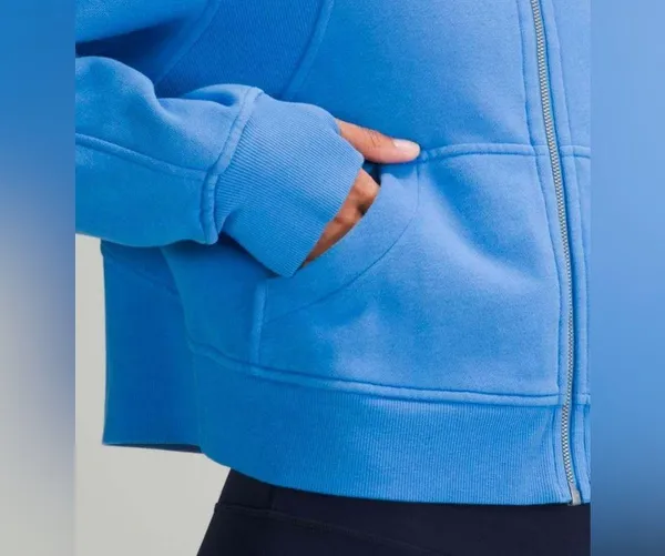 Lululemon RARE blue Scuba full zipper Nile - Image 4