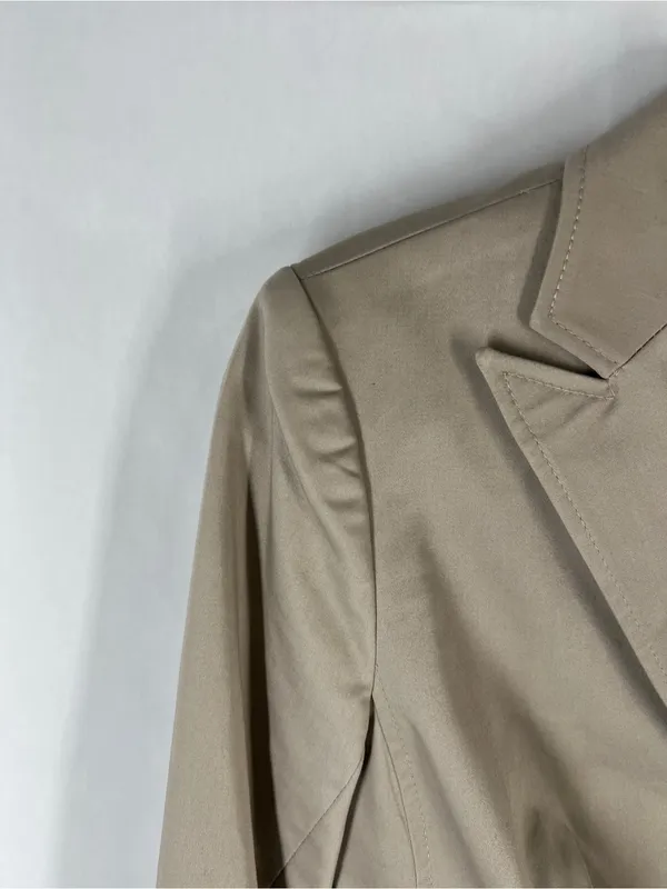 The‎ Limited Tan Stretch Cotton Fitted Blazer Size 2 - Image 3