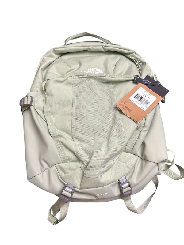 The North Face Womens Recon Laptop Backpack Misty Sage Dark Heather/Meld Grey - Image 5
