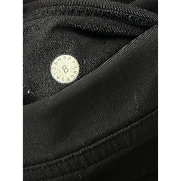 Lululemon Play Off The Pleats Scrunch Tight 25" Leggings - Black / Size 8 - Image 6