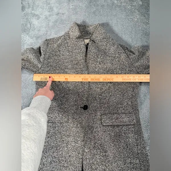 Loft Gray Tweed Jacket blazer 8 - Image 8