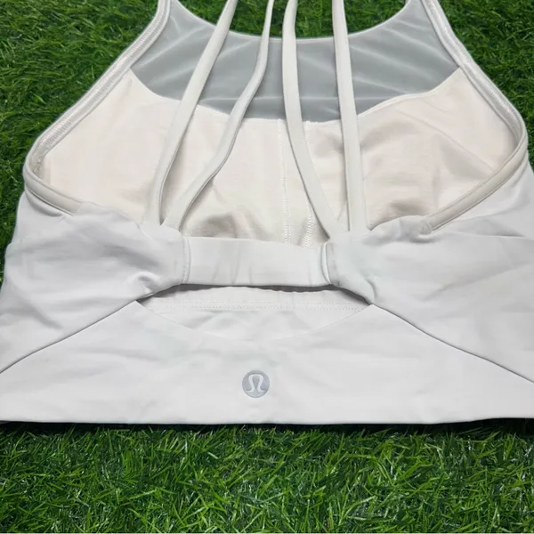 Lululemon High Neck Energy Long Line Bra - Image 4