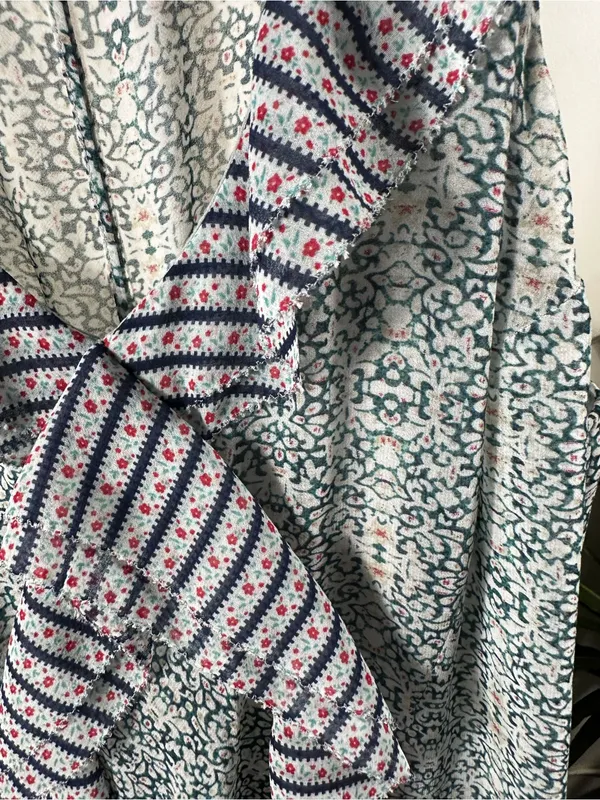 S179. Cabi Garden Party Maxi dress, floral, ruffle, boho , cottagecore - Image 5