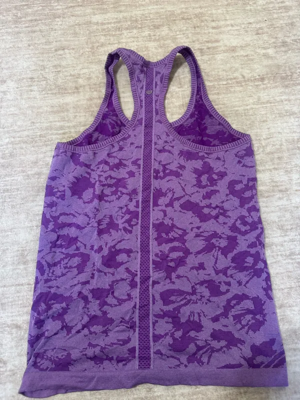 Lululemon Swiftly Tech Racerback Heathered Tender Violet size 8 - Image 3