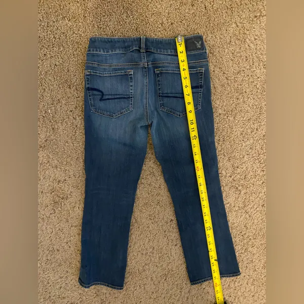 American Eagle Artist Crop Womens Jeans size 6 - Image 6