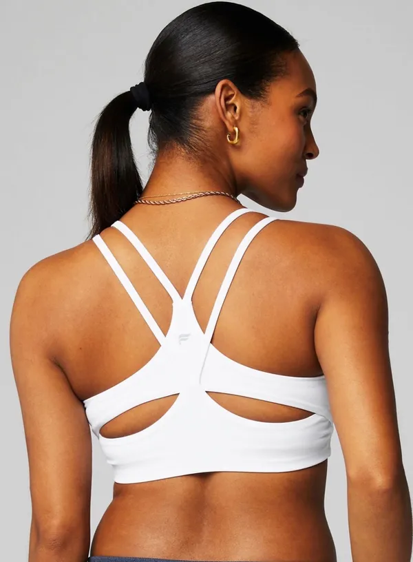 Fabletics White Sports Bra - Image 2