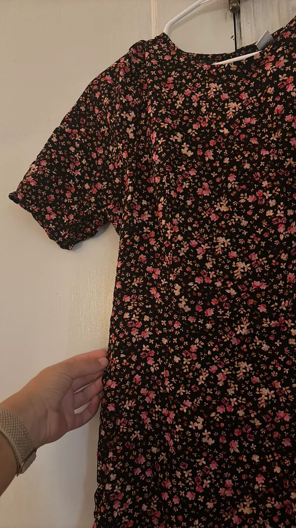 Old Navy Multicolor Floral Mini Dress - Image 6