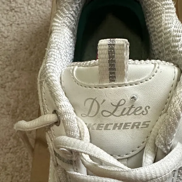 Skechers White Athletic Shoes - Image 8