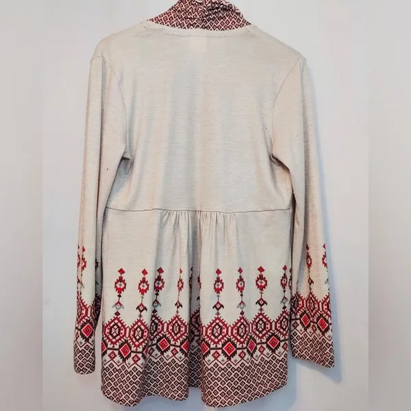 Anthropologie One September Solstice Night Knit Southwestern Cardigan Sweater - Image 10