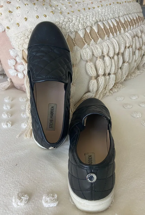 Steve Madden Black Sneakers - Image 4