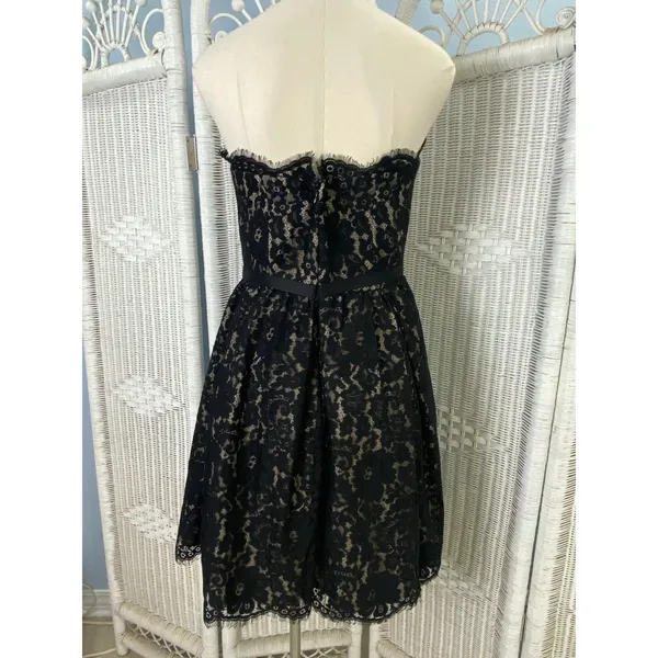 Robert Rodriguez Target x Neiman Marcus Black Lace Party Dress Size 10 - Image 2