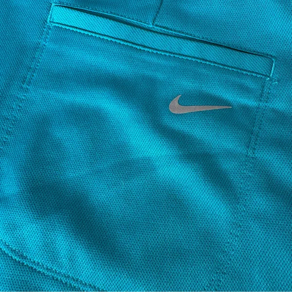 Nike Golf Turquoise Knit Shorts size 6 - Image 8
