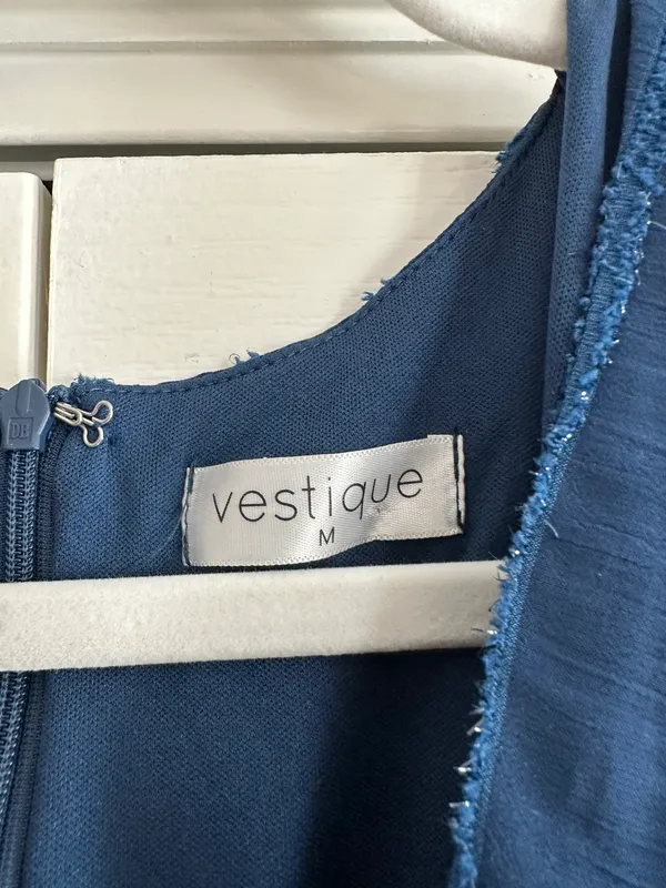 Vestique Long Sleeve Blue Romper - Image 3