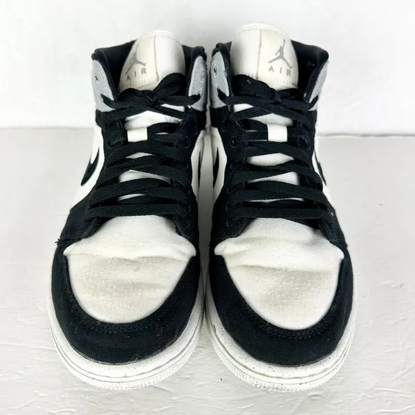 Nike Jordan 1 Mid SE Sail Light Steel Grey Size 9.5 DV0427-100 - Image 5