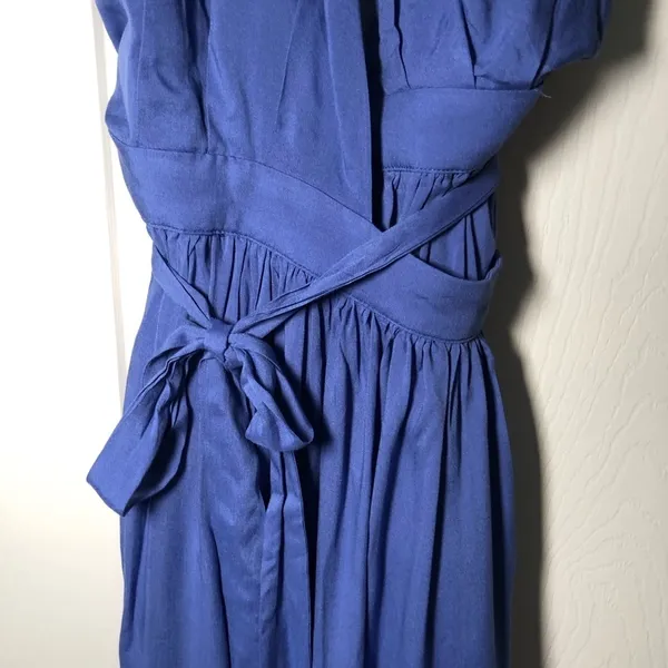 Lulus Magical Movement Periwinkle Blue Wrap Maxi Dress Size M - Image 5