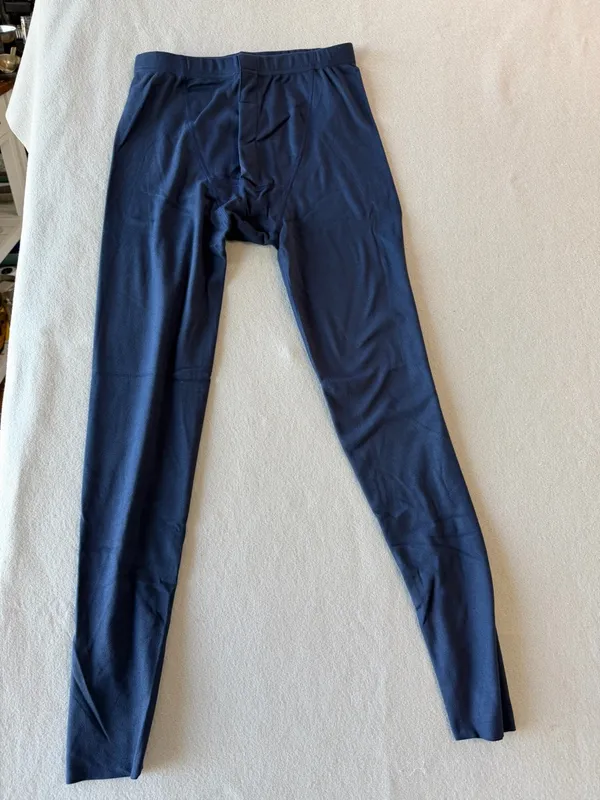 Two Piece Dark Blue Long Sleeve and Pant Fleece Style Set Size L (170/95) #26087 - Image 7