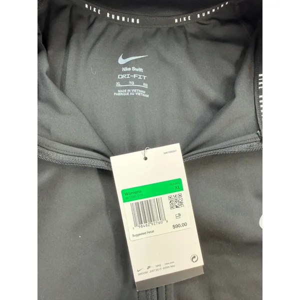 Nike Women's Swift Dri-FIT Full-Zip Mid-Layer Running Top size XL NWT IB1998-010 - Image 6