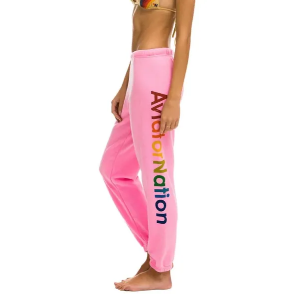 Aviator Nation Sweatpants Pink - Image 2